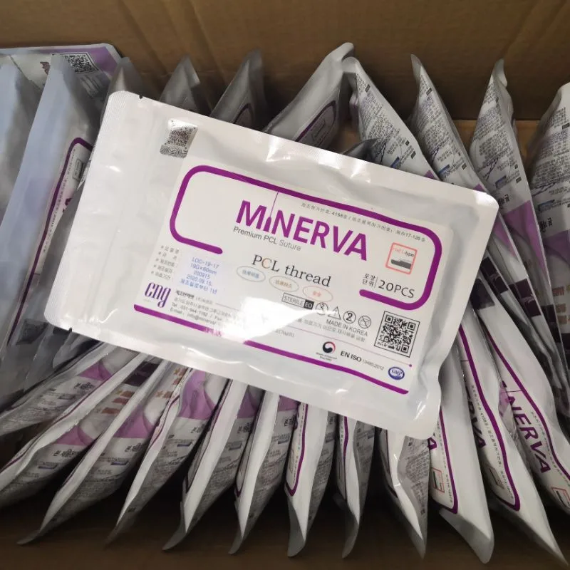 MINERVA Korea Pdo Thread Pdo Mono Fios Lift 20pcs Face Filling Screw PCL Hilos Wire 20pcs/Bag mono 26G60mm