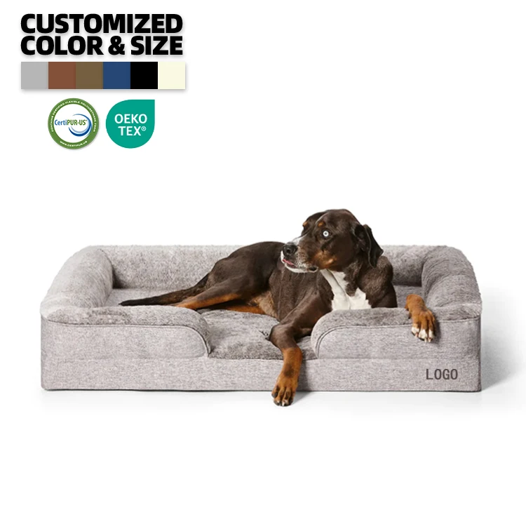 Wholesale Luxury Orthopedic Bed for dogs Premium Memory Foam Dog Bed