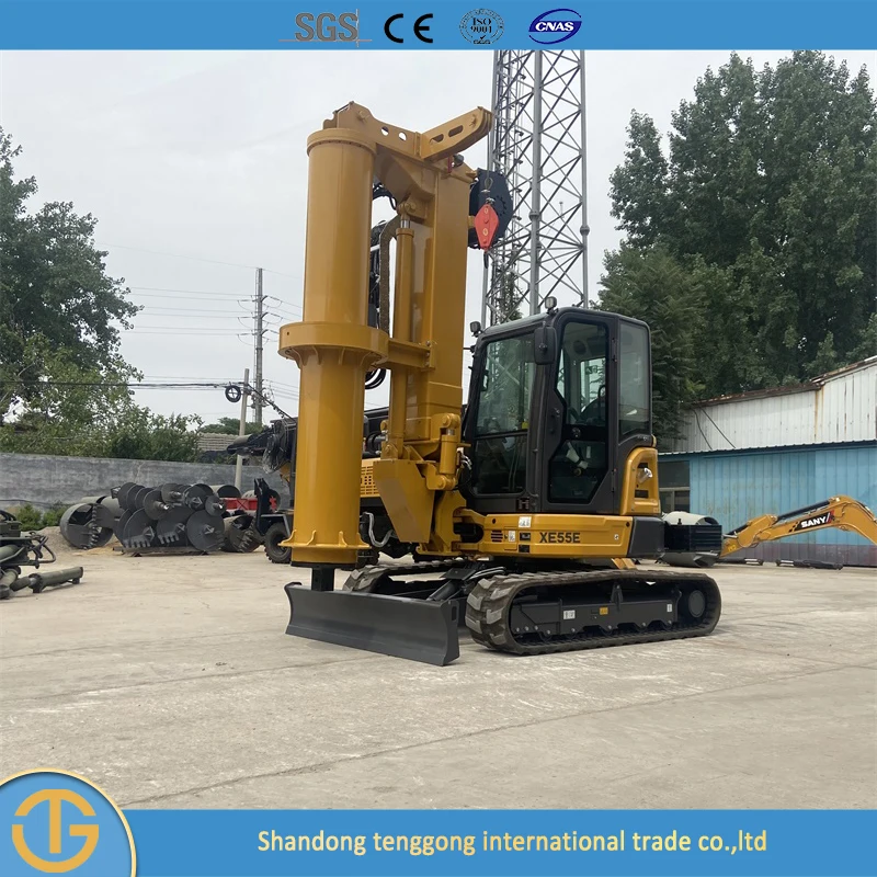 Hot Sales 30.7kw Multifunctional 15m Depth Portable Hydraulic Rotary Mobile Drilling Rig