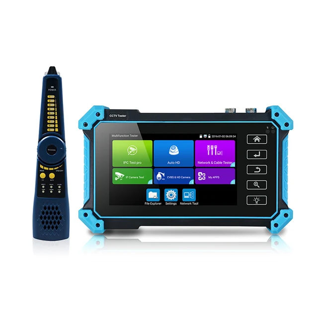 WANGLU Best price IP Analog AHD TVI CVI SDI All in one Android System IP Camera Tester IPC-5200C Plus