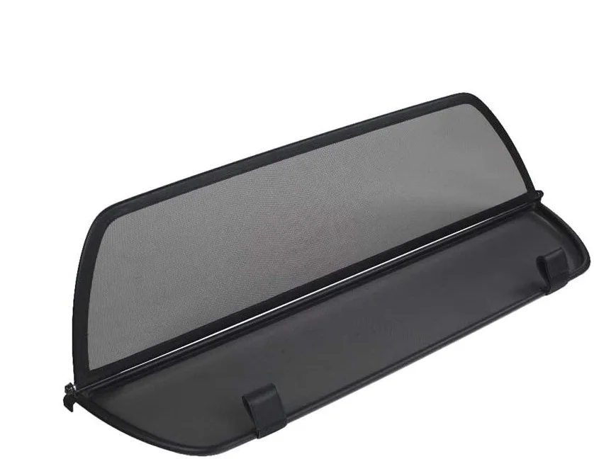 
High quality Black tailor made windblocker, Convertible mesh wind deflector 