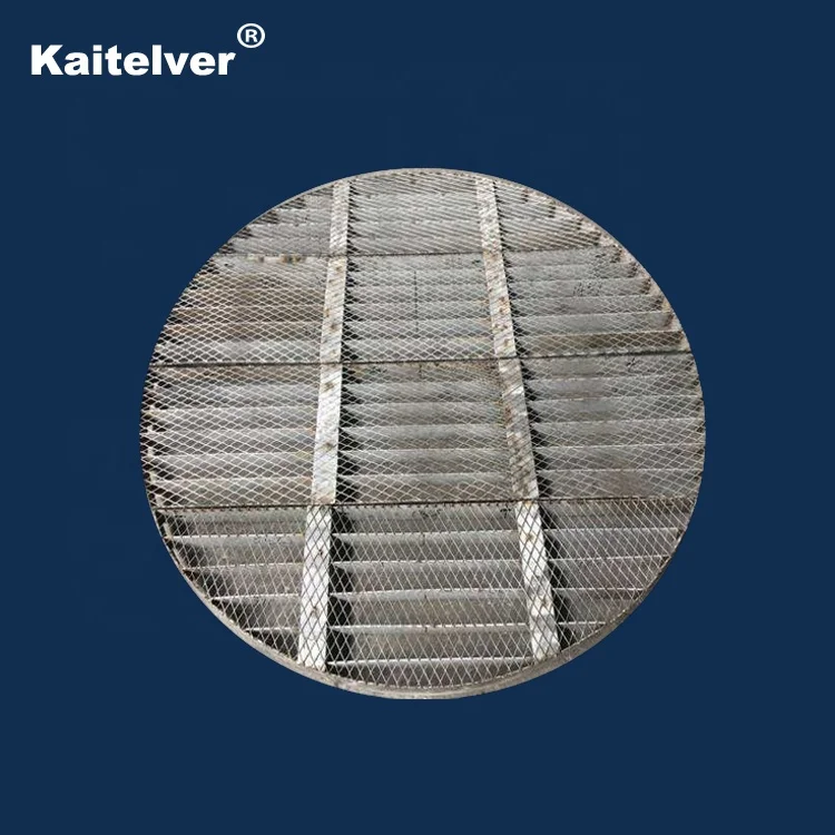 Tower internal packing support grating plate & Metal stainless steel hold down grid
