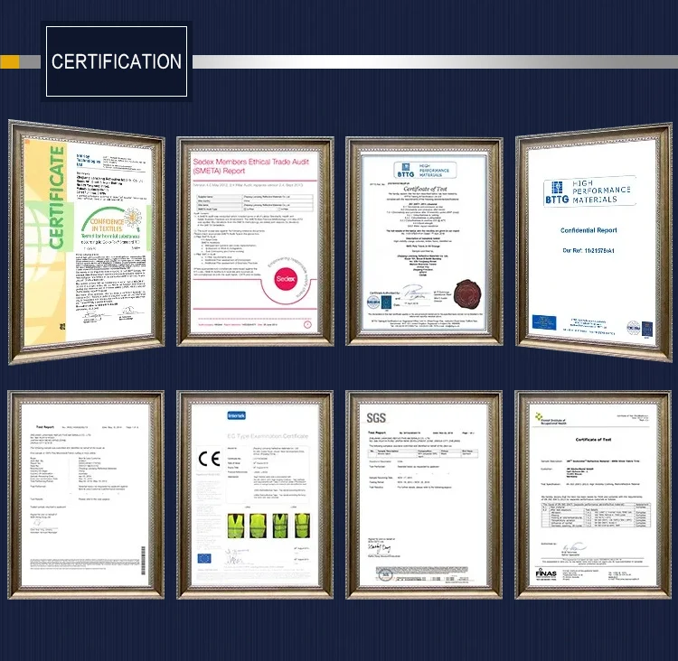 LX New Safety Vest EN20471 Class 2 Engineer Safety Vest Custom Reflective Waistcoat Industrial Safety Vest