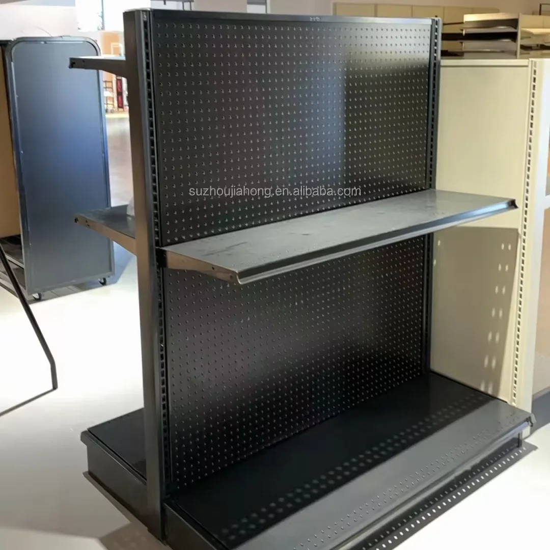 Factory directly supermarket shelf double-sided shelf supermarket shelf Metal Storage Racking Gondola for store