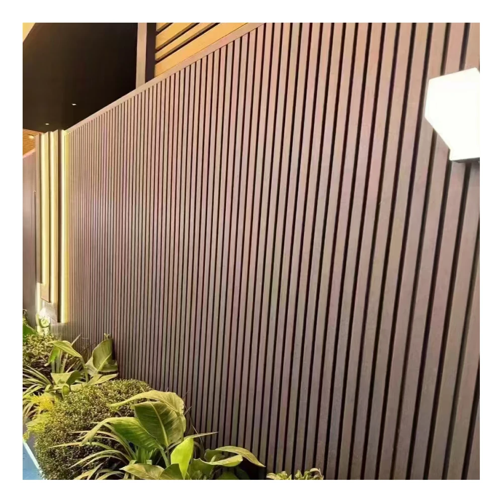 Wholesale Price WPC Exterior Wall Cladding Plastic Wood Composite Extrusion Grooved Siding Wall Panel