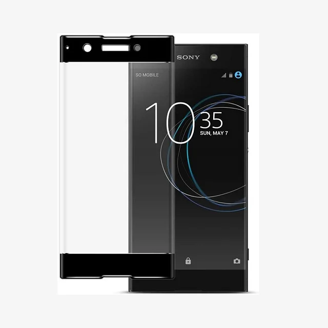 Dirt-resistant Anti-Fingerprint Tempered Screen Protector for Sony XA 1