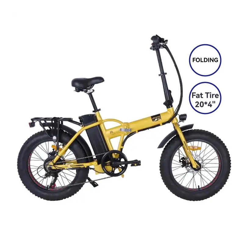JOYKIE folding ebike sharing bike solution nb iot module 20 inch ebike 36v 250wfat tire 6 speed electric bicycle