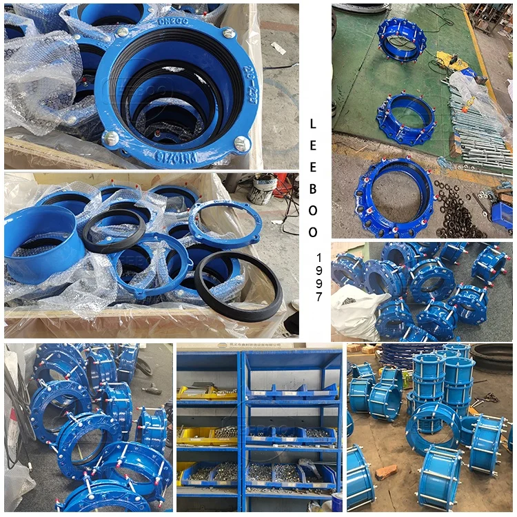 VSSJA(AF) Field adaptable flange loose compensation coupling HDPE PVC pipes flange expansion sleeve dismantling joints