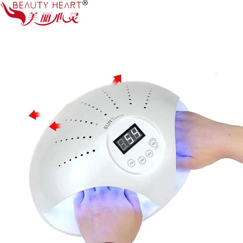 BEAUTY HEART Nail Gel Dryer For Hands And Feet UV LED Nail Lamp Dual Purpose Nail Dryer
