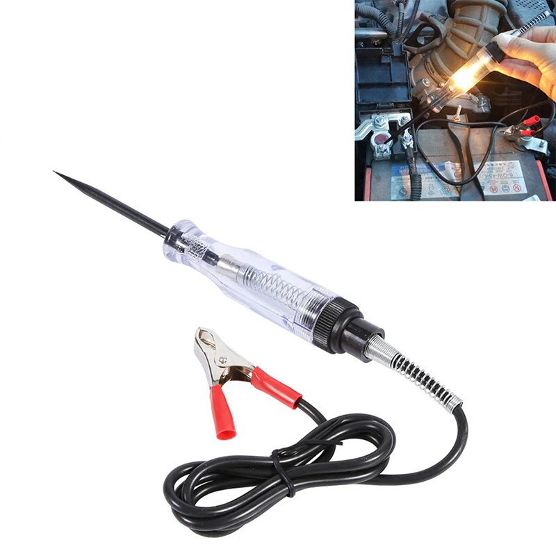 Universal Auto Car Truck Motorcycle Circuit Voltage Tester Test Pen DC 6V-24V Electrical Automotive Tester Free Shipping