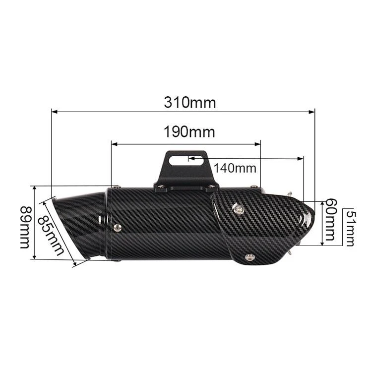 Выхлопная система 428I для мотоцикла, выхлопная система для мотоцикла Triumph