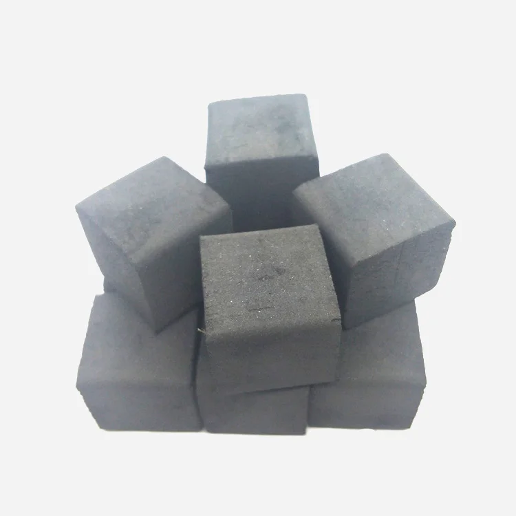
100% pure cut German hookah shisha cube bamboo charcoal 