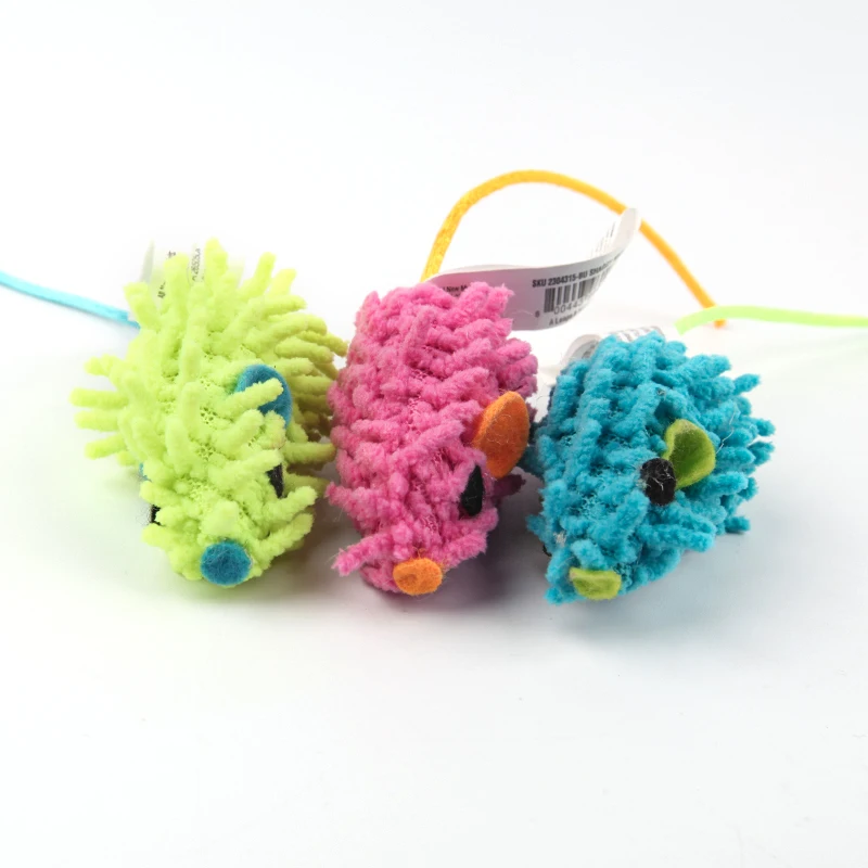 Оптовая продажа, упаковка на заказ, плюшевая мышь в форме домашнего питомца, кота, Жевательная молярная игрушка, кошка, Интерактивная игрушка-мышь для поклевки царапин