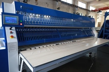HOOP high speed folding ironing machine for hotel/hospital/ school/ bed sheets