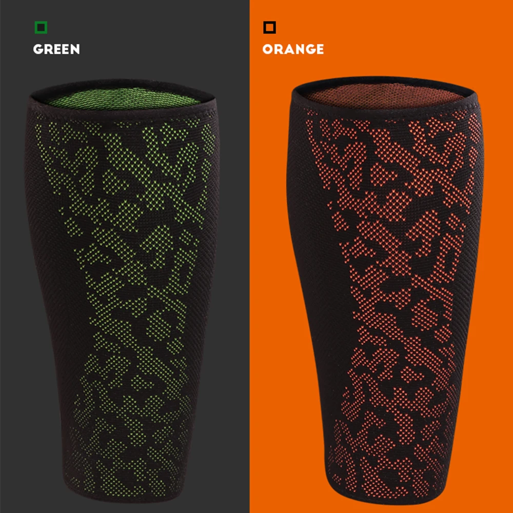 Breathable Protective Compression High Elastic Calf Sleeve Support for Football Basketball Gym Running Fitness Workout