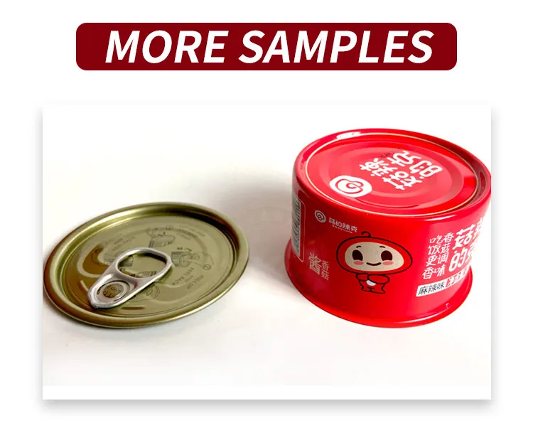 Wholesale Price Metal Cans Manufacturer Food Grade Empty Tin Cans Fish Canned Meat Sardines Wet Pet Food Canning