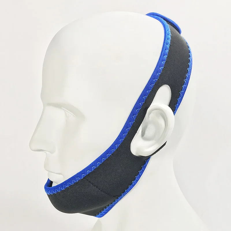 Neoprene Anti Snoring Device Adjustable Anti Snoring Chin Strap High Quality Sleep Band Jaw Support Belt Health Care Product