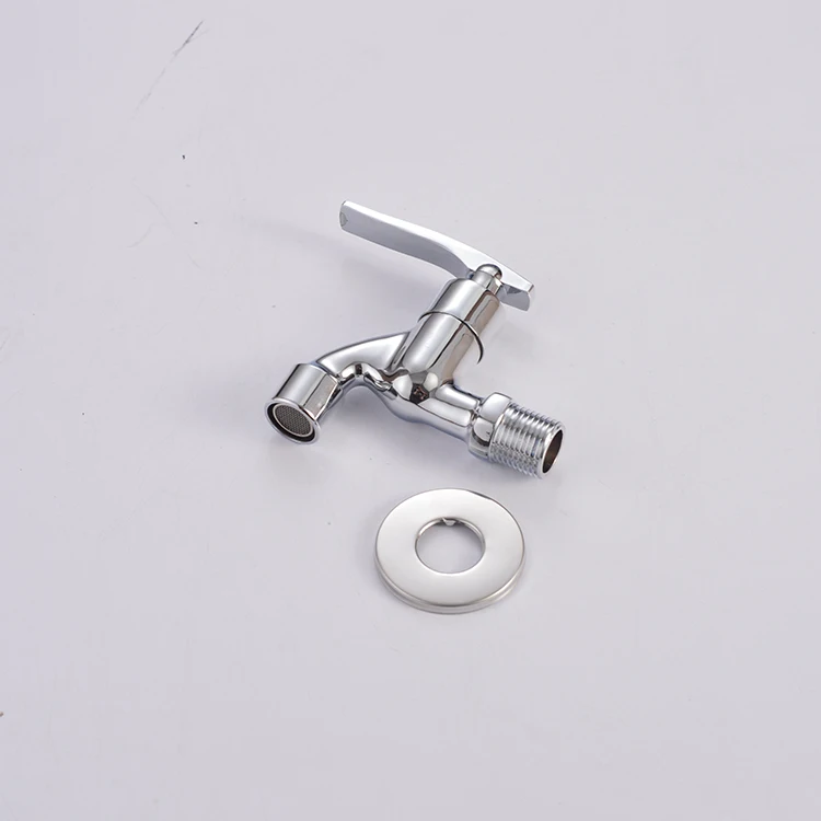 
Bibcock 304 Stainless Steel Faucet Single Handle Brass Basin Faucet Bibcock 