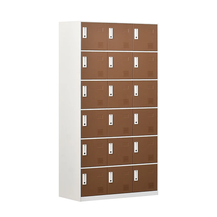 Manufacturer Wholesale Price Steel Locker Cabinet Metal School Storage 9 12 15 18 Door Locker Gym Cabinet Lockers For Sale