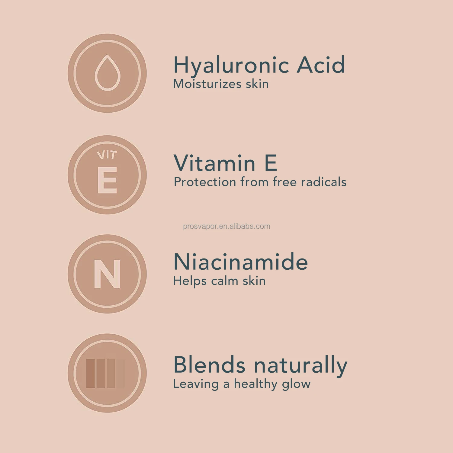 waterproof sunscreen spf 46 tinted moisturizer bright natural primer face custom logo primer makeup foundation