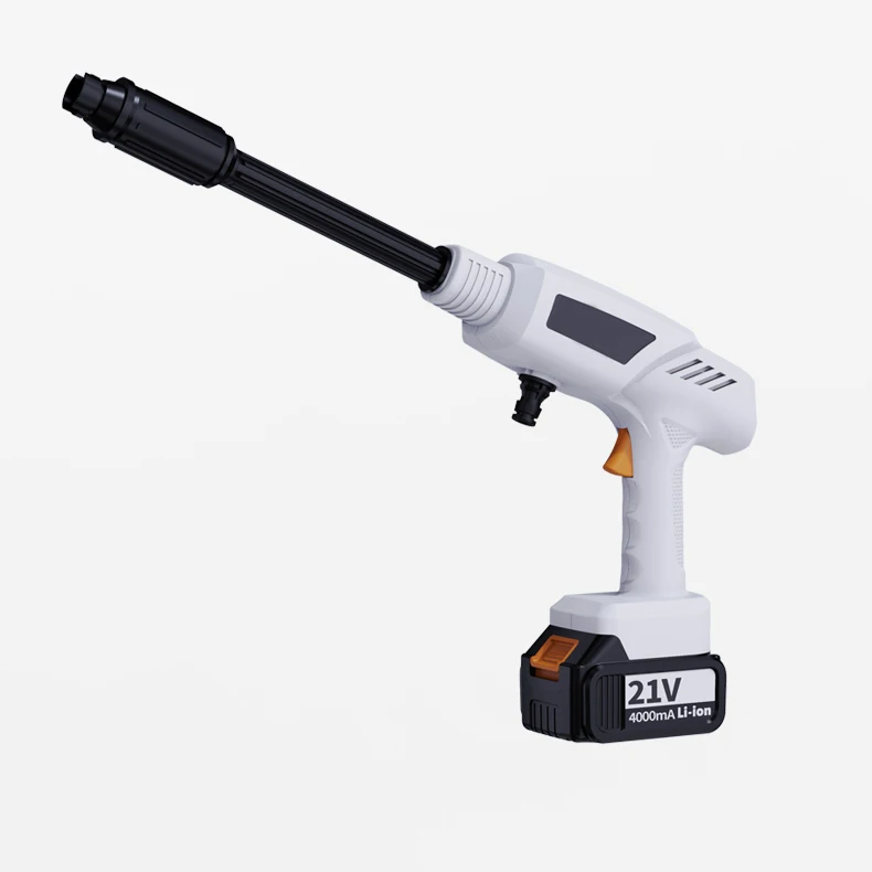 High Power Li-ion Cordless Portable High Pressure Electric Car Washer Gun Rechargeable