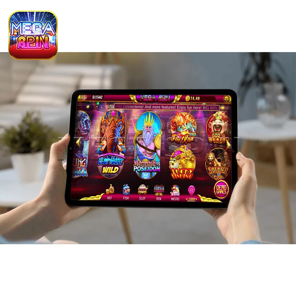 Mega Spin Multi Game Slot Fish Table Games Machine Fishing Table App Game Online Software APP