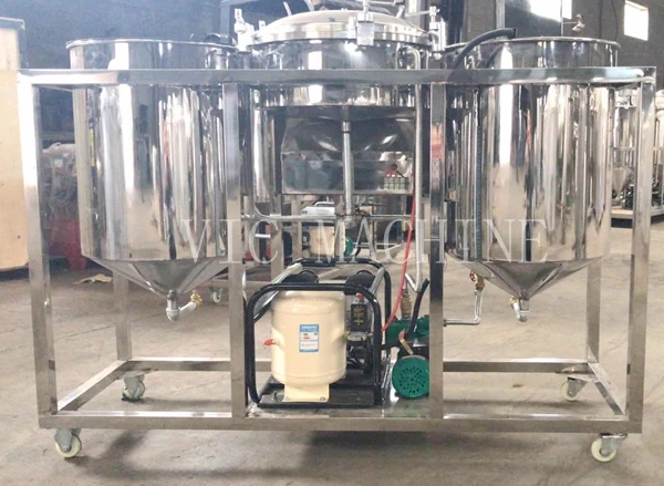 Low Cost Peanut Plam Oil Filter Mahine Peanut Sunflower Small Scale Cooking Oil Refinery Machine