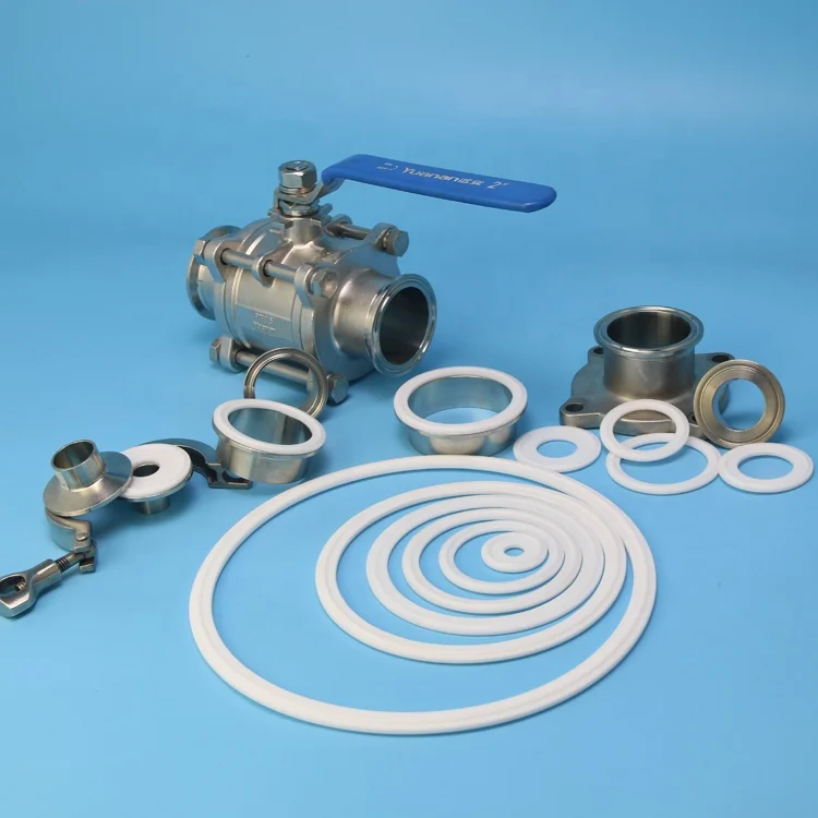 Food Grade Sanitary Clamp Ptfe Gasket Seal Ring