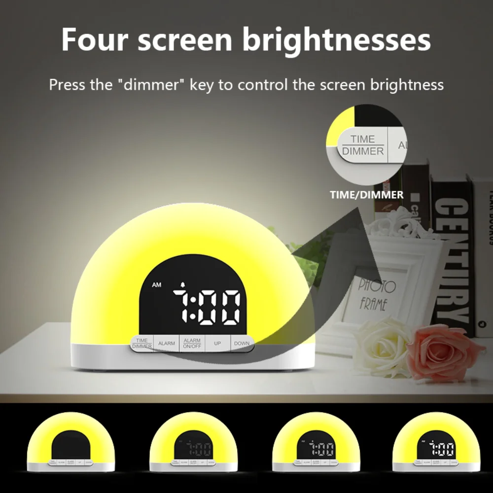 Sale Cheap Sunrise Alarm Clock Smart Wake Up Light Loftey Wake Up Light Light Alarm Clock Digital
