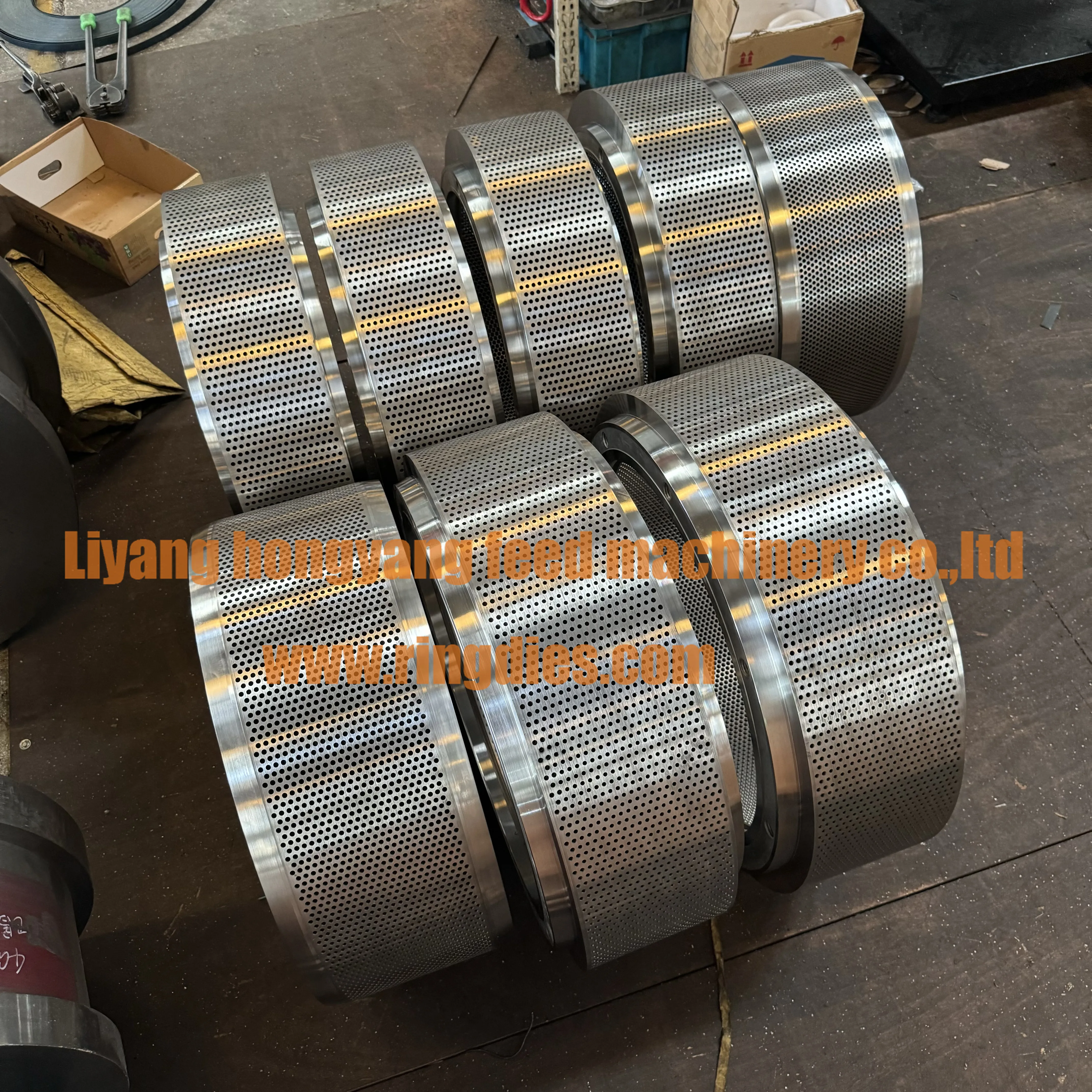 Stainless Steel Ring Die Animal Feed Pellet Mill Poultry Feed Pellet Dies Cpm/Van Aarsen/CPP/Szlh/Idah