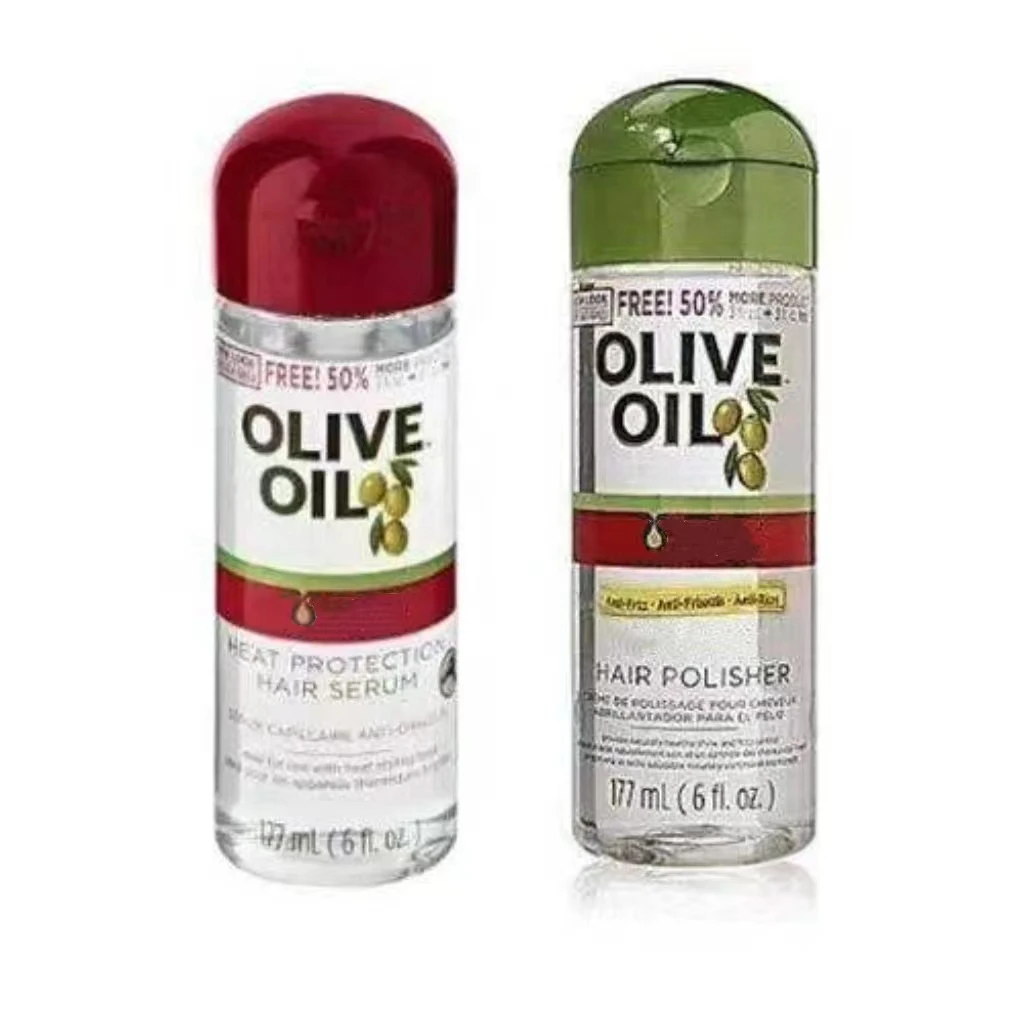 177 ml  Olive oil Factory Price Natural Hair Care Smooth and Glossy hair oil