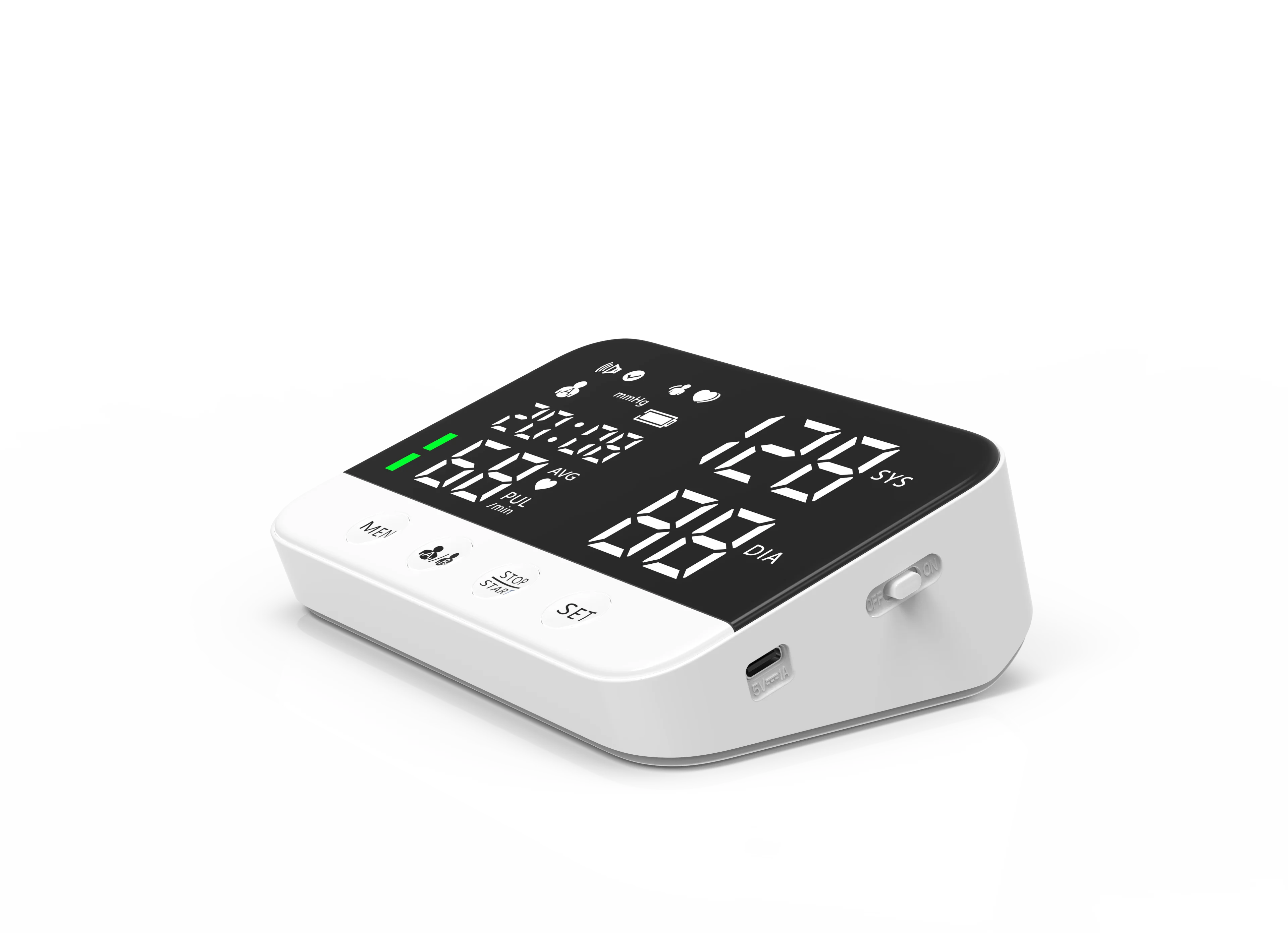 Hot Sell Medical BP Machine Backlight LED Automatic Smart Digital Arm Blood Pressure Monitor Buy Sphygmomanometer Adult