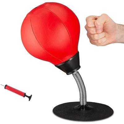 Custom Logo Gym Equipment Adjustable freestanding boxing punching speed ball