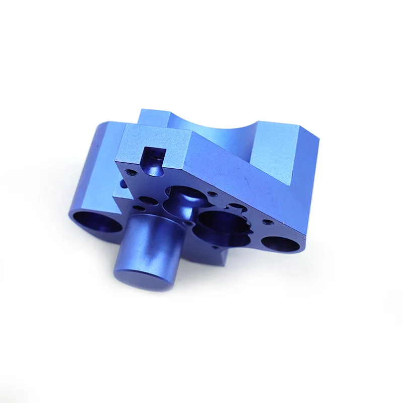 Customized Precision 5 Axis Cnc Milling Service Machining Metal Block Machined Anodized Aluminum Parts