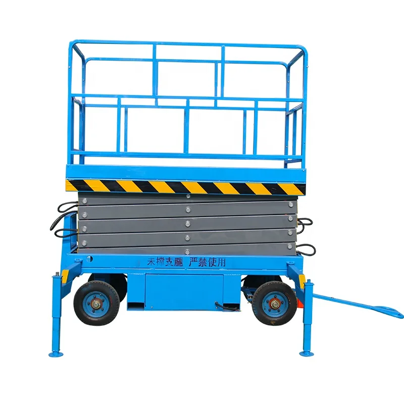 DFhoist Movable Hydraulic Scissor Lift for Man Lift