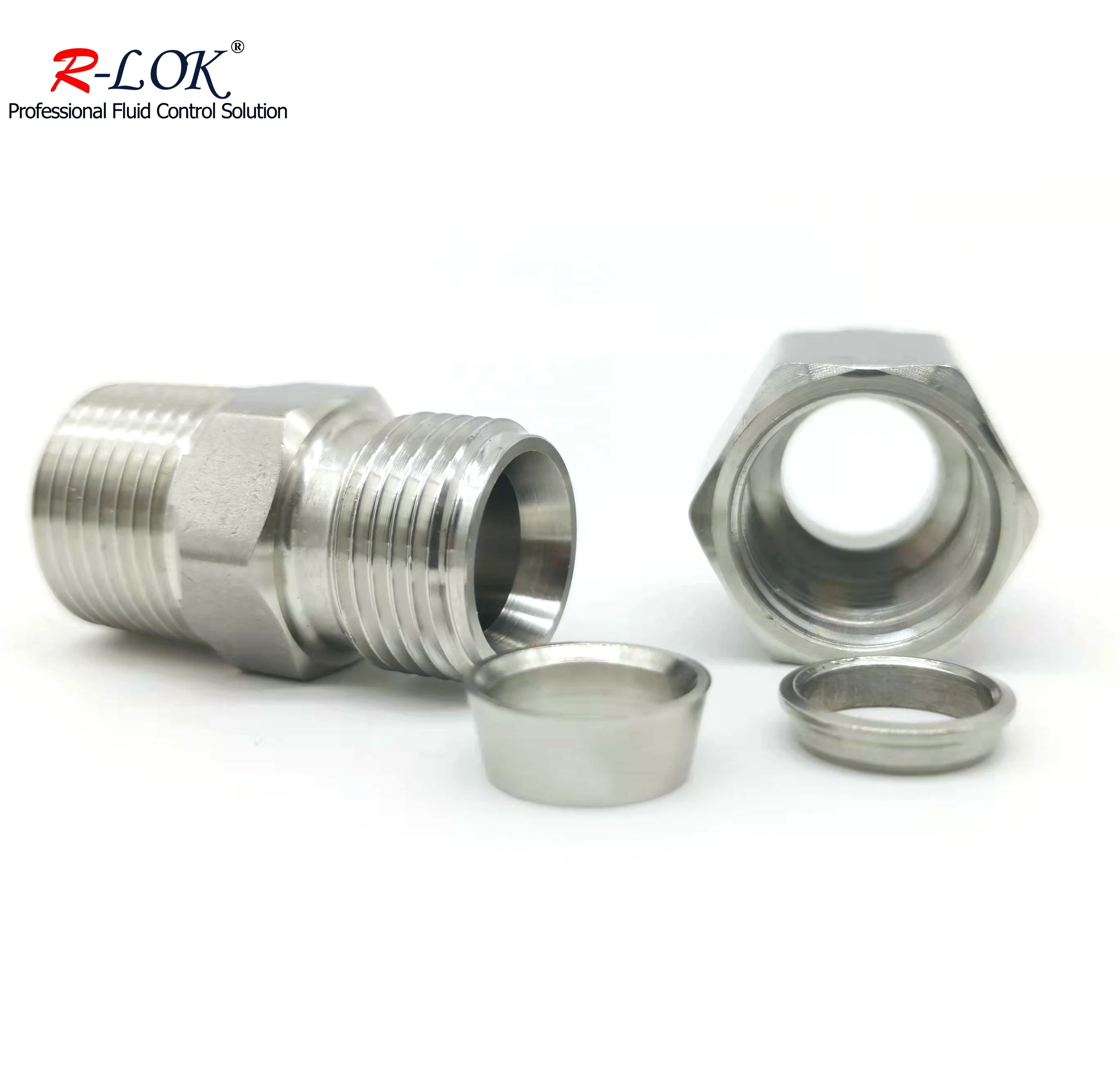 Соединитель MACHO 1/2 SWAGELOK FITTING DE ACERO INOX. 8 мм OD 3/8 PULG NPT