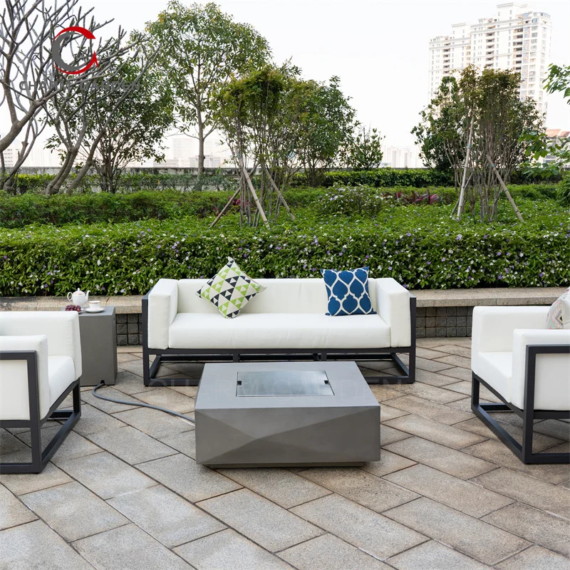 Outdoor Modern Heater Square Shape Fire Pit CZYG093
