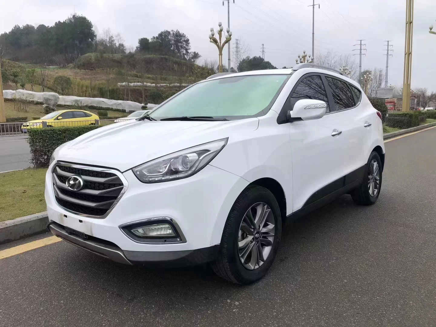 Hyundai tucson 2015 в хорошем состоянии Подержанный автомобиль