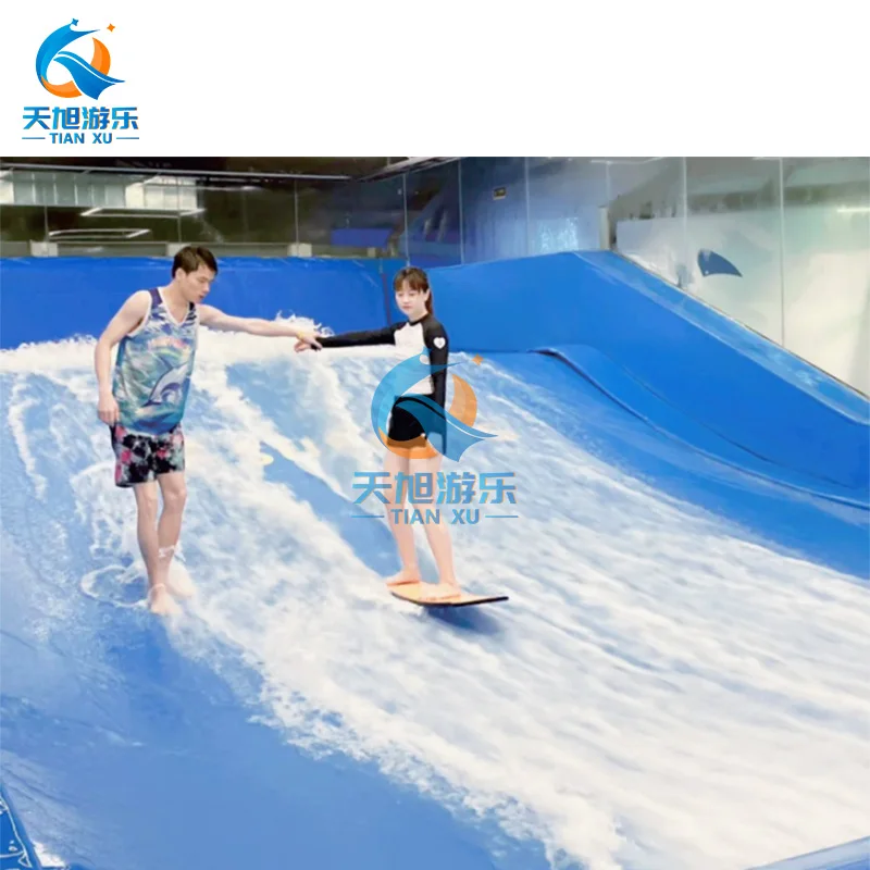 OEM High Quality Surf Simulator Machine Wholesale Wave Pool Equipment Flow Rider Wave Surfing Gear for Water Parks