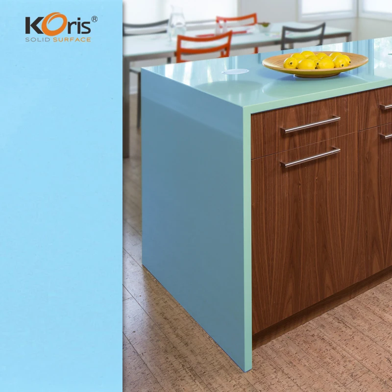 Acrylic solid surfaces Solid colors for Big Slab/Man Made Stone Furniture/counter tops