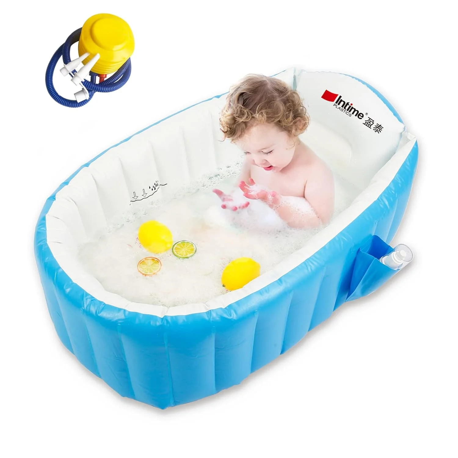 Portable Infant Toddler Bathing Tub Mini Travel Baby Bathtub Foldable Shower Basin For Kids