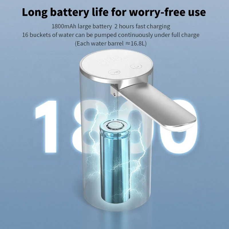 Water Dispenser Drinking Bottle Water Pump Automatic Electric Freestanding Water Dispenser