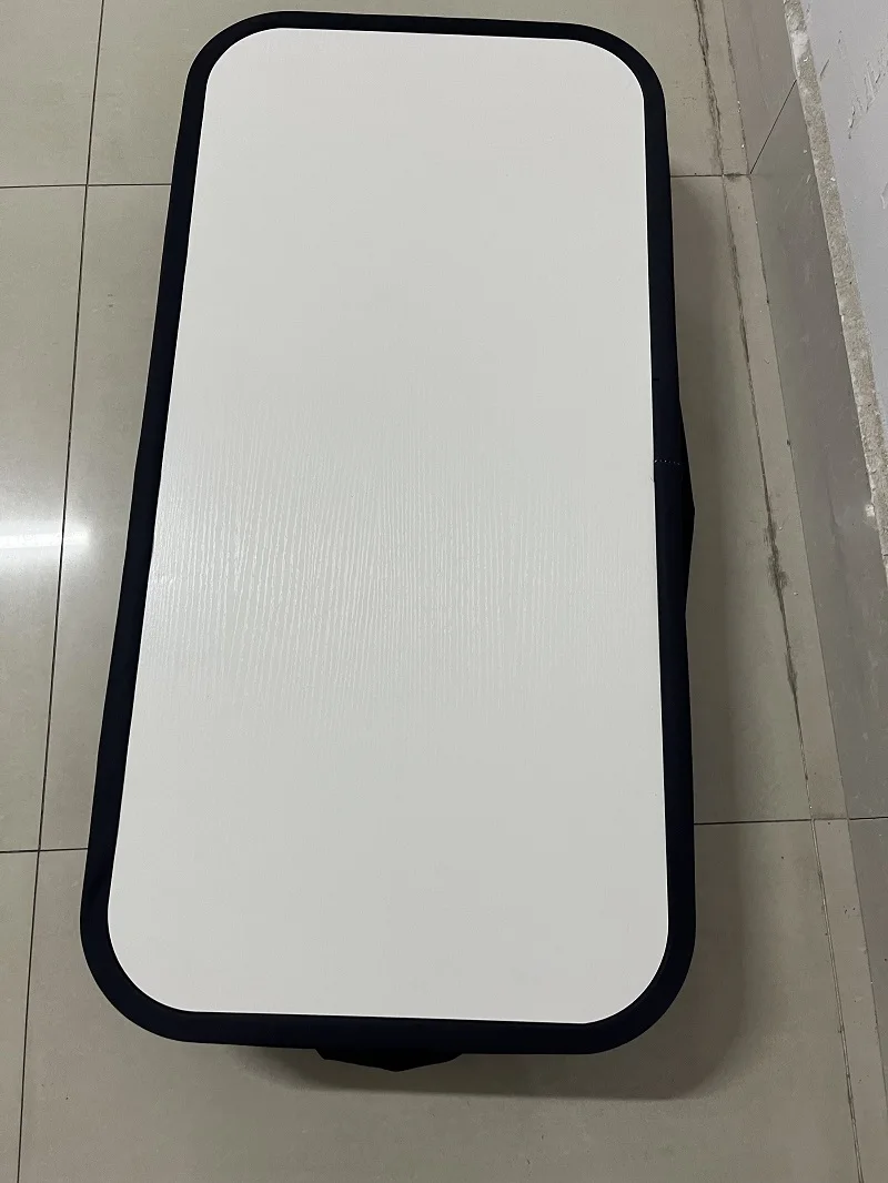 Custom trade show table display stand oval pop up bar counter