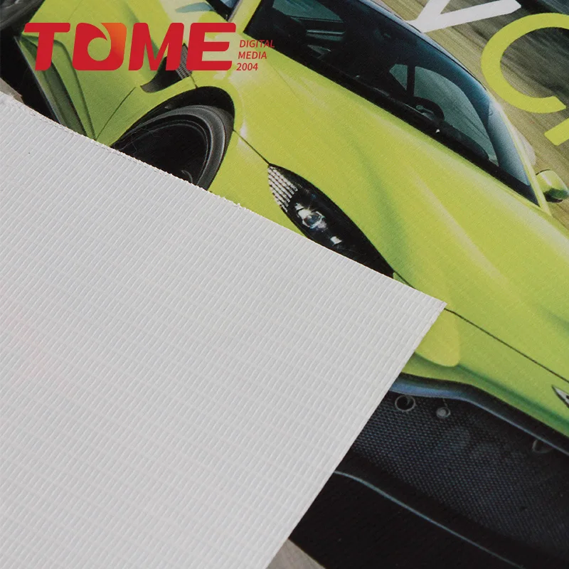 TOME flex banner for advertising digital printing pvc