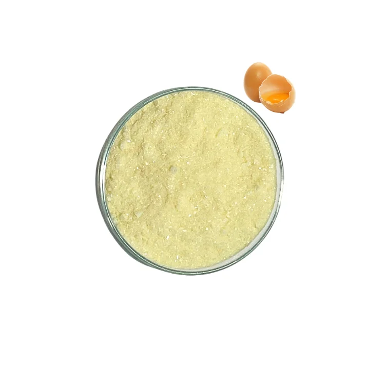 Dried Egg Whites Powder Natural Raw Materials Food Supplements Making Yogurt Custom Label Vacuum Service In Zip Bag