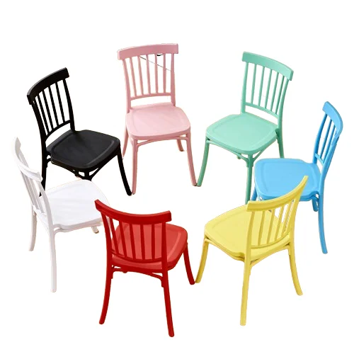 School Kindergarten and Nursery Furniture Plastic Colorful Kids chivari Chair Children Party Kids Plastic Dining Chairs