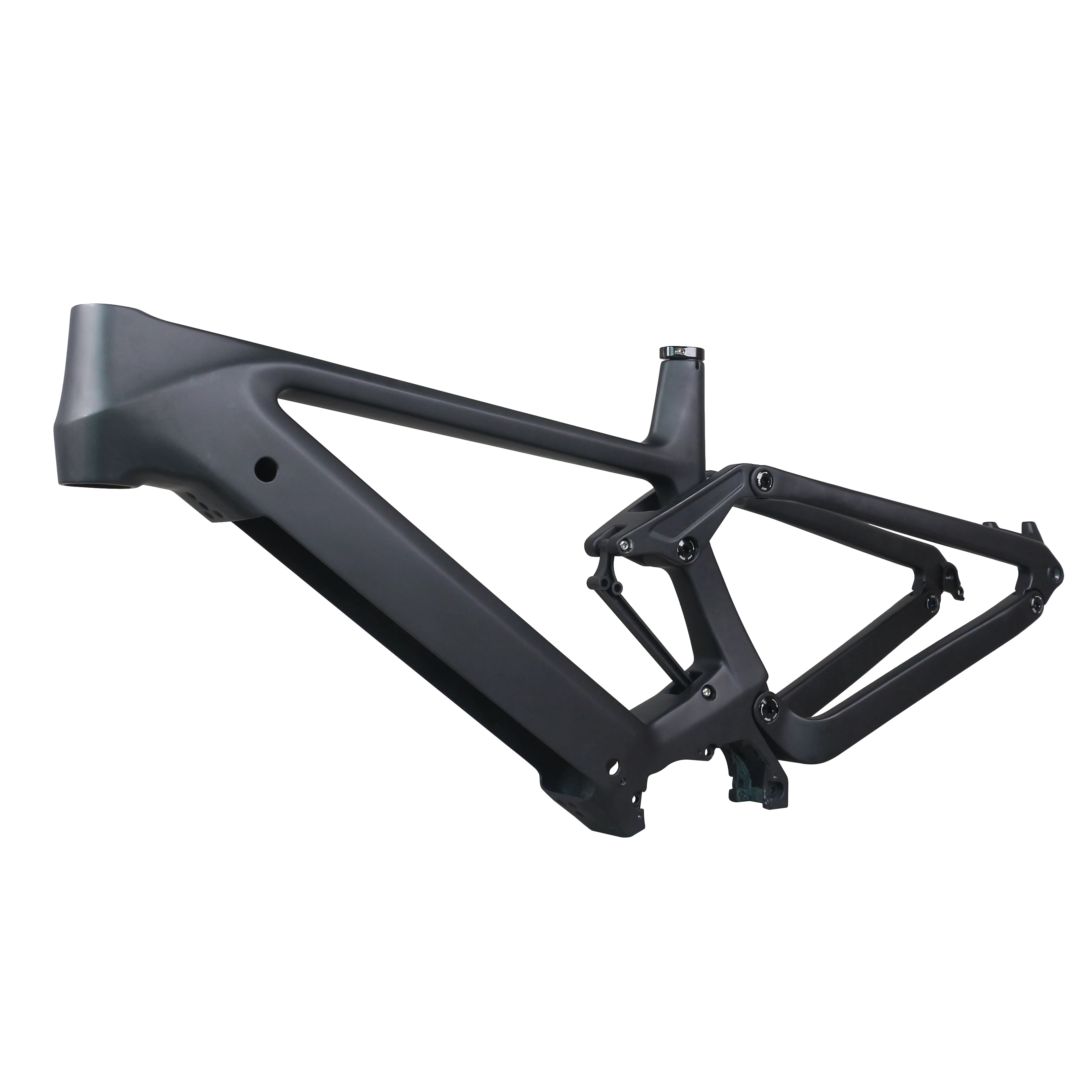 E-MTB Bike Carbon Frame E69 Compatible with Bafang M510 M500 M600 mid motor 250W 29er Suspension
