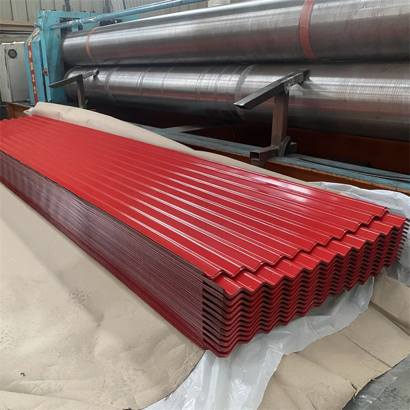 ppgi corrugated lightweight zinc  chromadek prices galvanized roofing sheet for building material