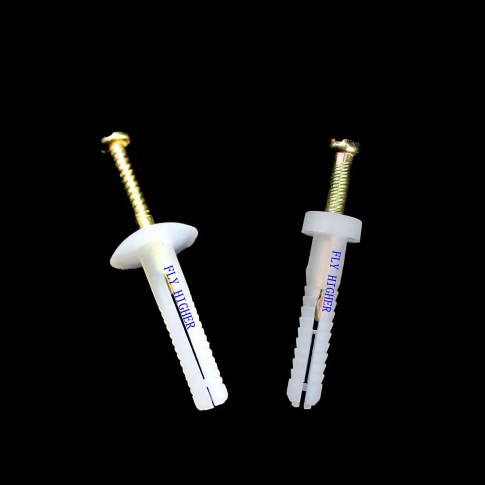 5x25 Plastic Mushroom head hammer nail in anchor