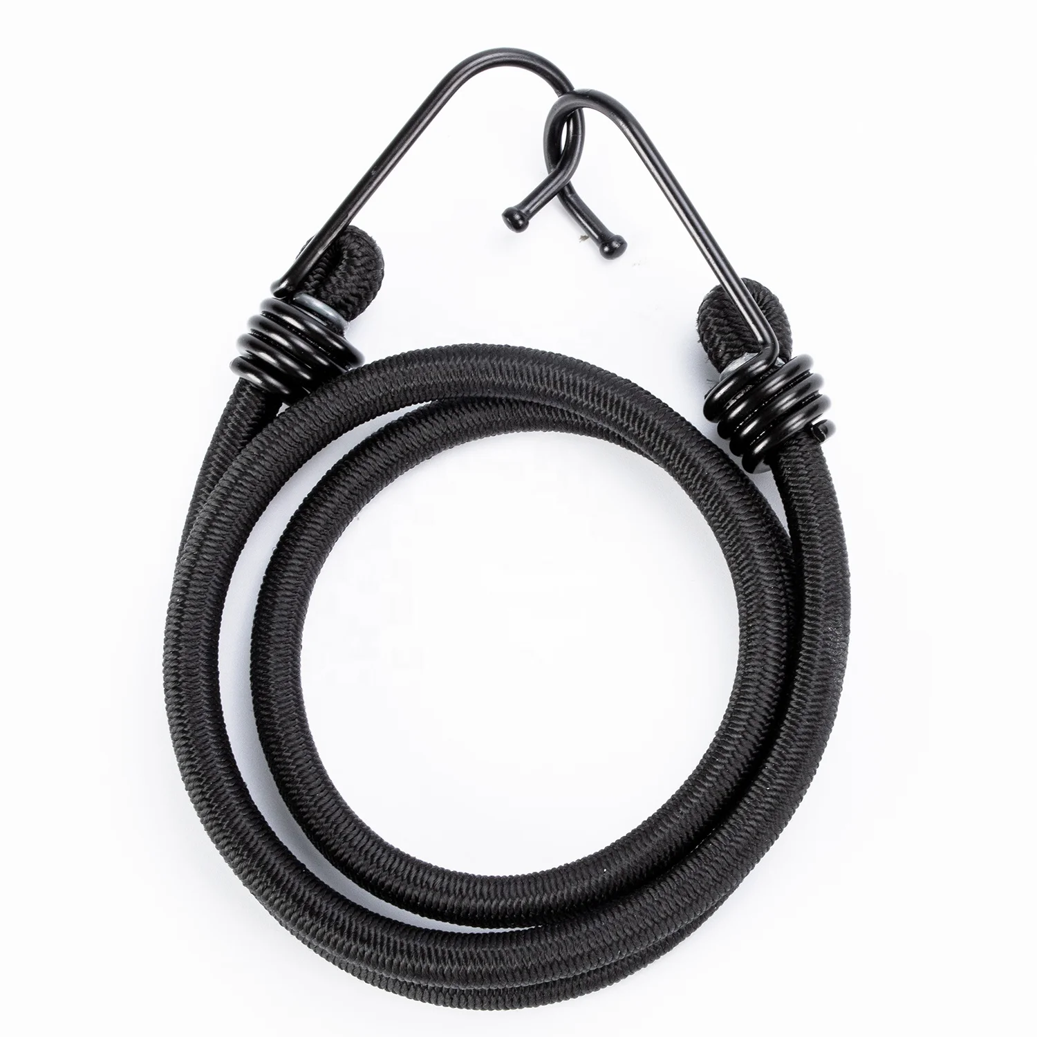 Heavy Duty Imported Rubber Latex 8mm Elastic Straps Bungee Cord with Hooks Luggage Straps Tie Downs Bungee Cord